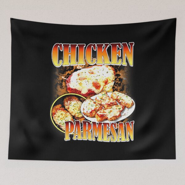 Item preview, Chicken Parmesan Bootleg Rap Style Vintage 90s Italian Food designed and sold by PaulTSchafer.