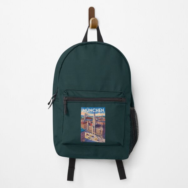 Item preview, Germany Munich Illustration Travel Art Vintage designed and sold by KrisSidDesigns.