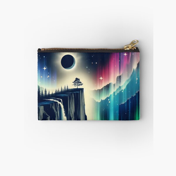 Item preview, Aurora Borealis and Eclipse, Ai Generated Art   designed and sold by ACC .