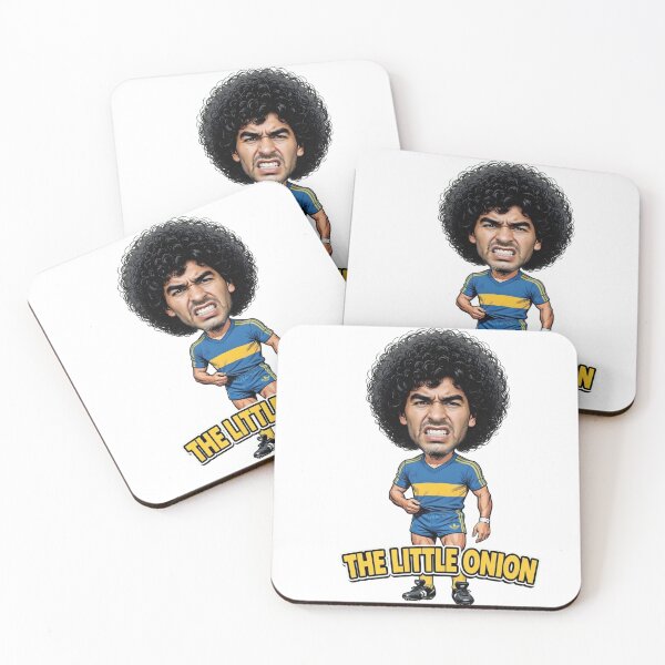 Item preview, The Little Onion Retro Maradona Caricature designed and sold by TshirtsOnline-.