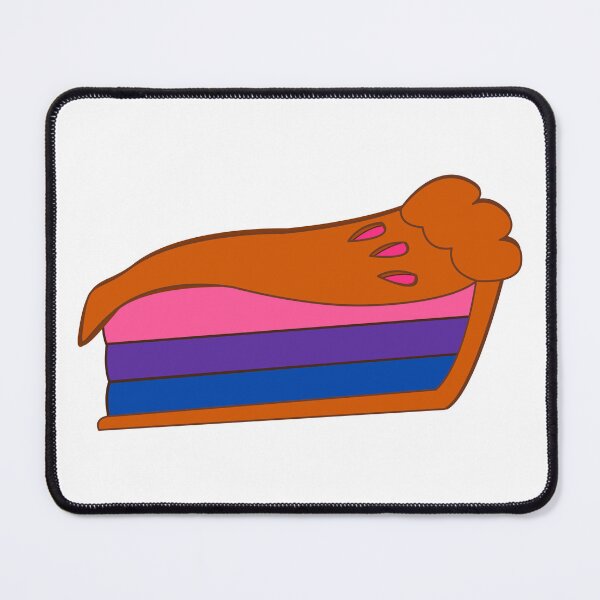 Item preview, Bisexual Slice of Pie Pride Flag designed and sold by HarveyHandcraftsandDesigns.