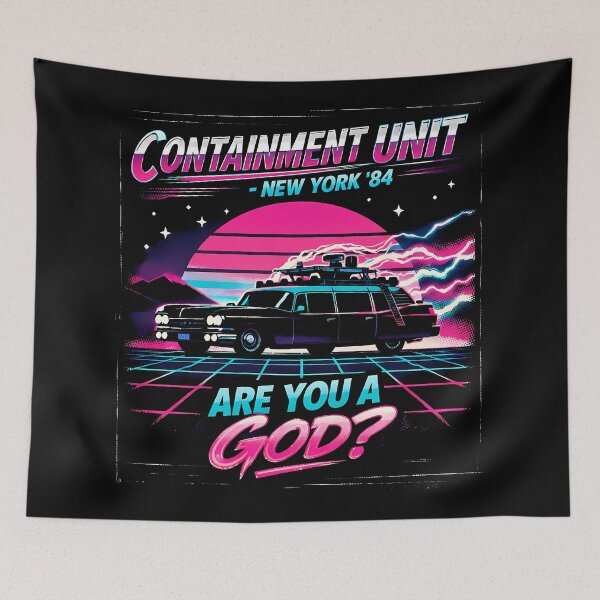Item preview, Containment Unit Are You A God Tour 1984 designed and sold by agearb.