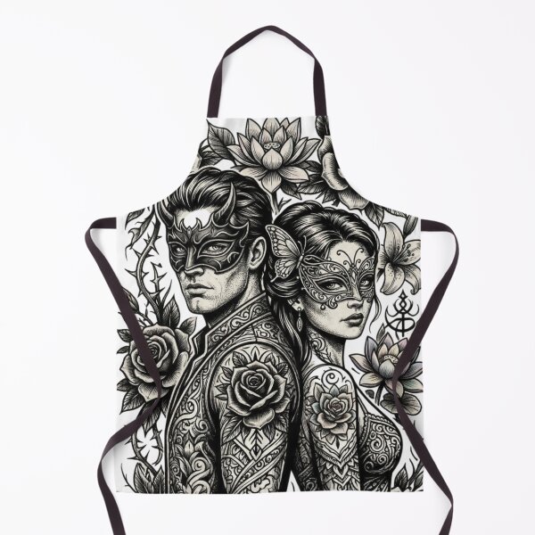 Item preview, The mysterious masked couple designed and sold by PP&RAINBOW SHOP.