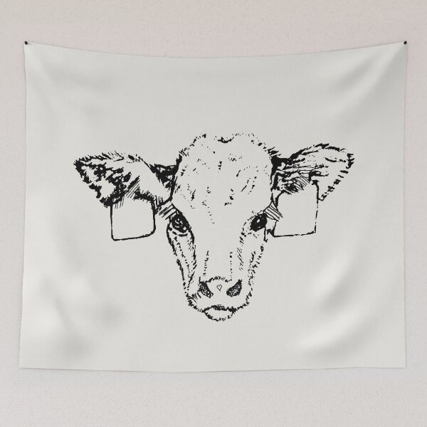 Item preview, Calf - (#F0EEE9) designed and sold by The Stippler Process.