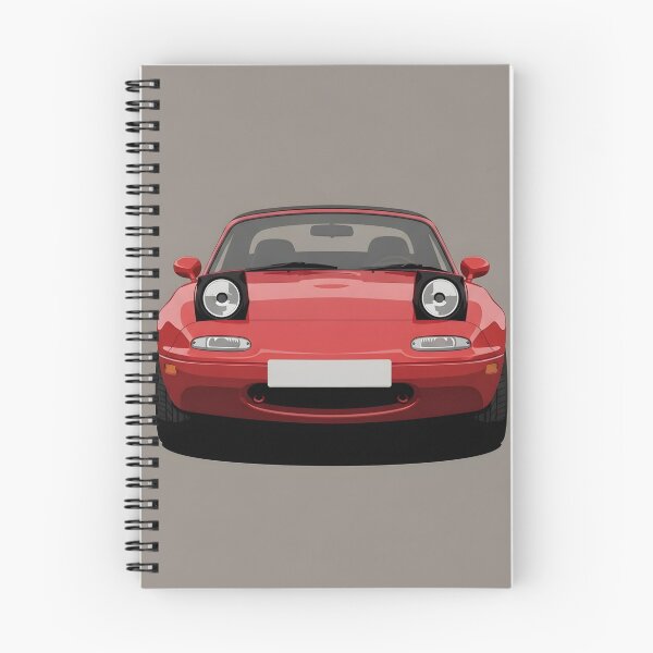 Item preview, Mazda MX-5 Miata NA  Headlights Cute JDM Car Minimalist Illustration designed and sold by Motorline44.