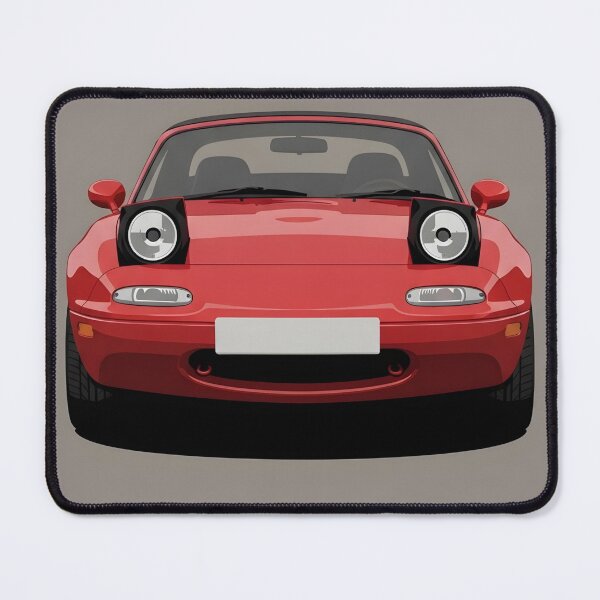 Item preview, Mazda MX-5 Miata NA  Headlights Cute JDM Car Minimalist Illustration designed and sold by Motorline44.
