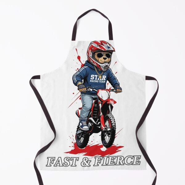 Item preview, Fast & Fierce Biker Bear Streetwear T-Shirt designed and sold by M.Store.