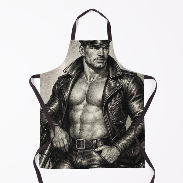 Item preview, Vintage Leather Legends Berlin Bikers Series Hero Leder Pride Tom of Finland Tribute Graphic Design designed and sold by ItsAKinkThing.