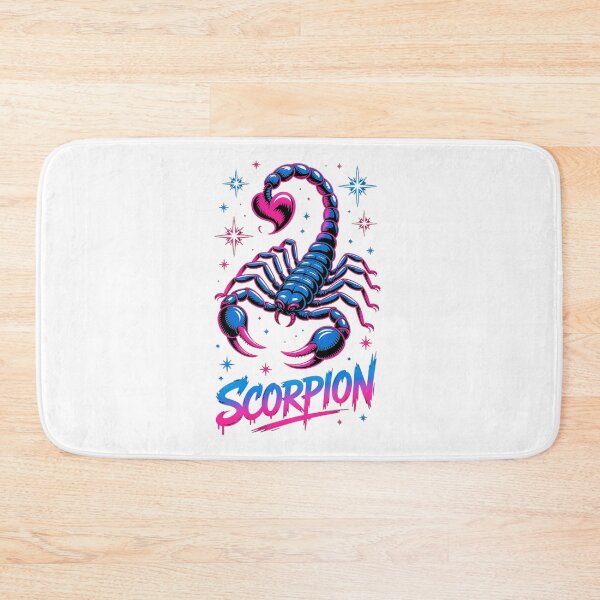 Item preview, Metallic Blue Scorpion with Pink Heart Stinger designed and sold by Pro AguiZoul Art.