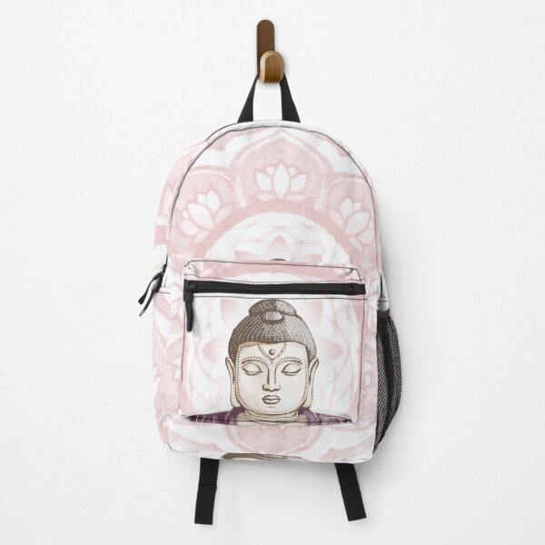 Item preview, Buddha Padma Watercolor - Fawn Earth Beet - Rose Halo designed and sold by Irene Estelle.