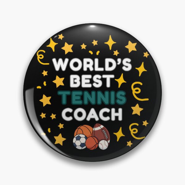 Item preview, World’s Best Tennis Coach designed and sold by DixieGirlStudio.
