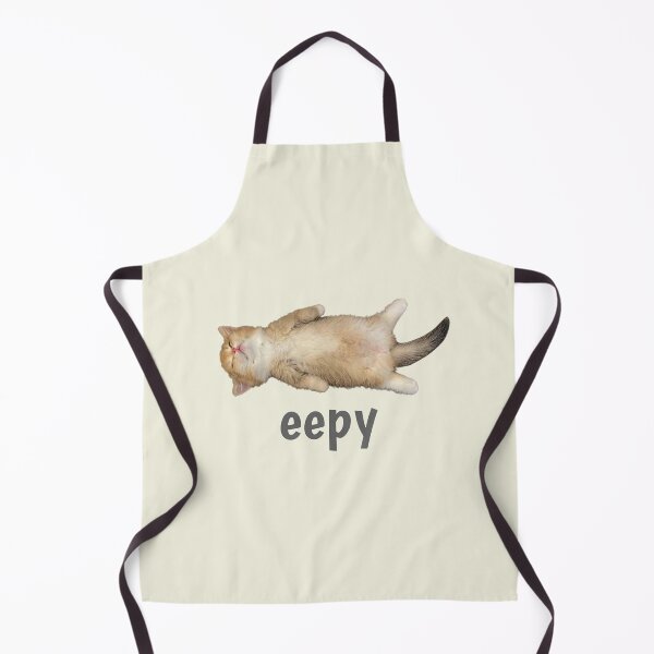 Item preview, Eepy Cat, Silly Sleepy Cat Unhinged Sarcastic Humor Meme 2 designed and sold by Vonravenn.