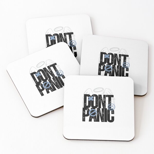 Item preview, Dont Panic Funny Motivational Quote Aesthetic Typography Design designed and sold by CrescentBloom.