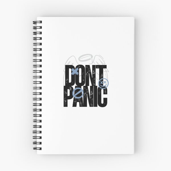 Item preview, Dont Panic Funny Motivational Quote Aesthetic Typography Design designed and sold by CrescentBloom.