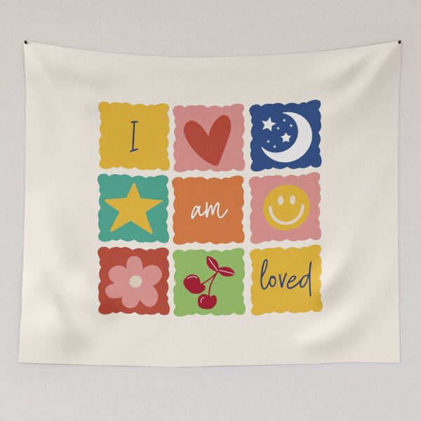 Item preview, I am Loved designed and sold by MariePopPrints.