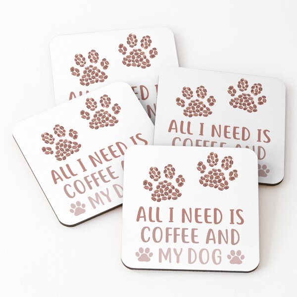 Item preview, All I Need is Coffee and My Dog designed and sold by Kiddygifts.