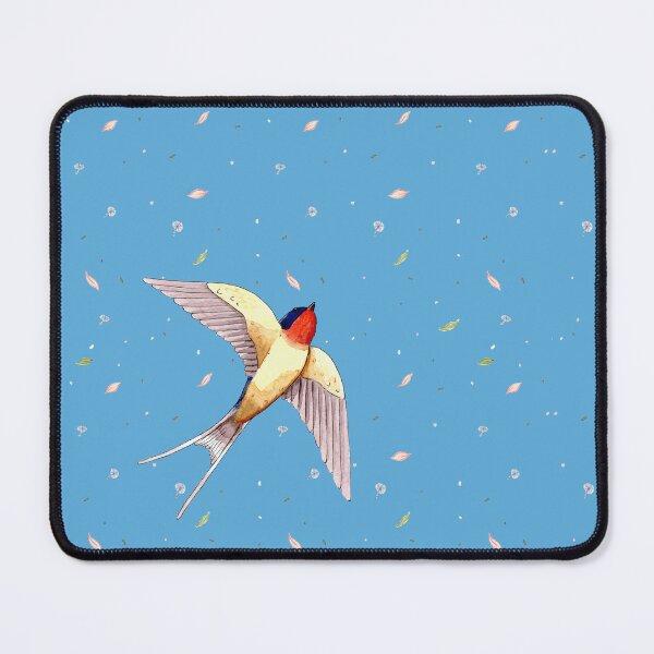 Item preview, Dancing swallow designed and sold by CosyDormouseDesigns.