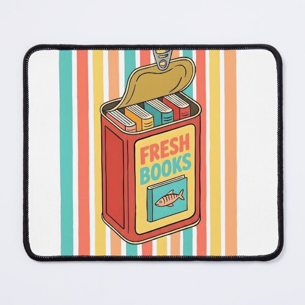 Item preview, Fresh Books Sardine Bookish Summer Reader Aesthetic designed and sold by VGAfanatic.