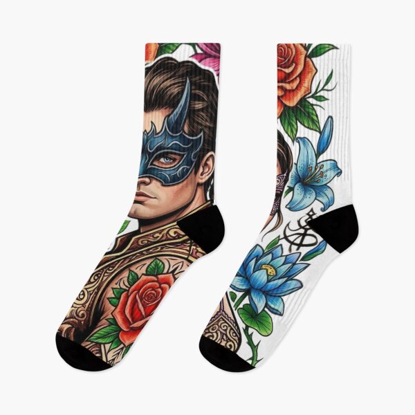 Item preview, The couple has beautiful tattoos. designed and sold by PP&RAINBOW SHOP.