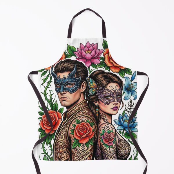 Item preview, The couple has beautiful tattoos. designed and sold by PP&RAINBOW SHOP.