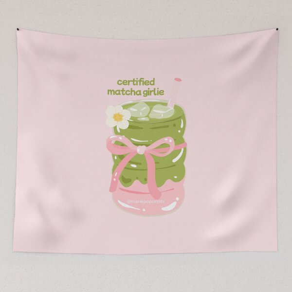 Item preview, Certified Matcha Girlie designed and sold by MariePopPrints.