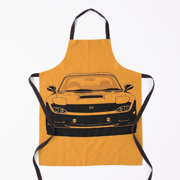 Item preview, Mazda RX-7 FD Front View JDM Rotary Legend Minimalist Car Illustration designed and sold by Motorline44.