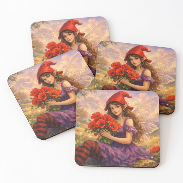Item preview, Fairy-tale poppy idyll designed and sold by Sigtrix.