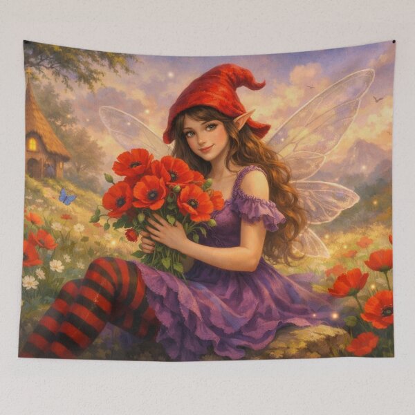 Item preview, Fairy-tale poppy idyll designed and sold by Sigtrix.