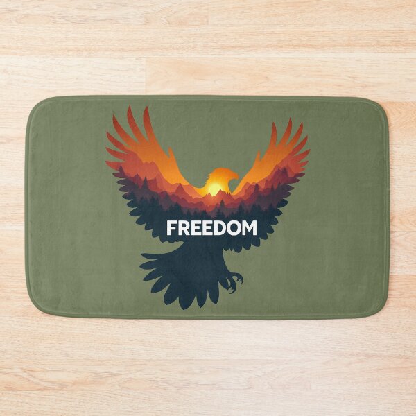 Item preview, Freedom Eagle | Sunset Mountain Wildlife Nature Gift designed and sold by DesignsByDessie.