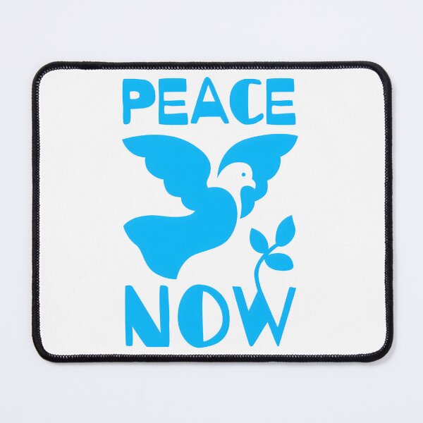 Item preview, Peace Now - Dove Olive Branch END WAR NO WAR Peaceful Humanity on Earth Hippy designed and sold by BuyShirtsOnline.