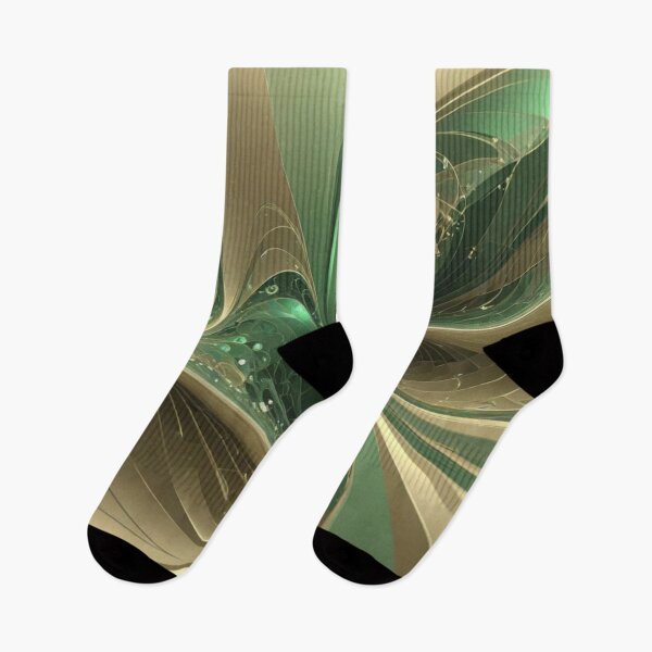 Item preview, Sage Gold Spiral Drift designed and sold by Harmonic_Layers.