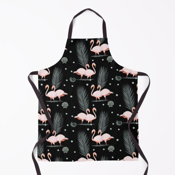 Item preview, Black Beach Flamingos designed and sold by clavearts.