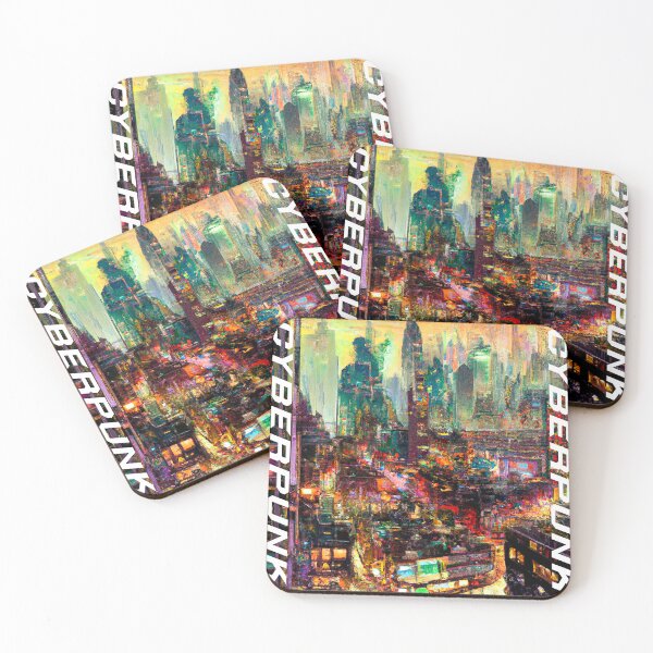 Item preview, Cyberpunk City designed and sold by PkDesignHub.