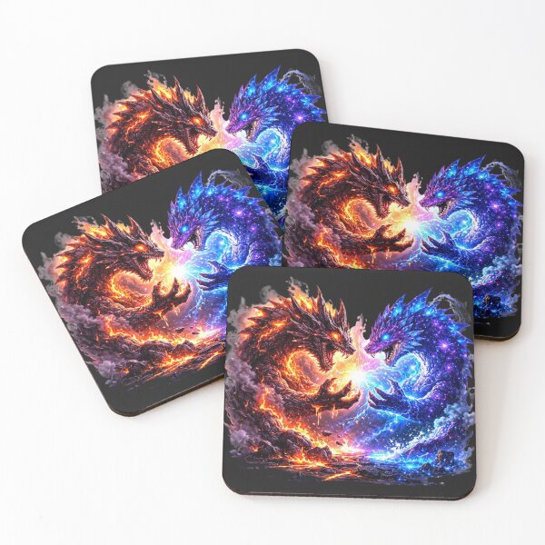 Item preview, Cosmic Neon Monsters designed and sold by Nika Art Studio.