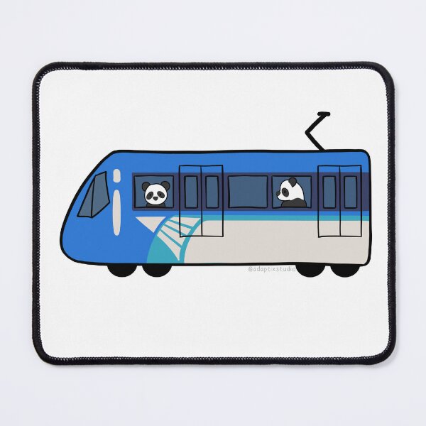 Item preview, Pandas on airport express in Hong Kong designed and sold by Adaptixstudio.