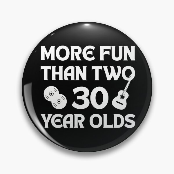 Item preview, More Fun Than Two 30 Year Olds Funny 60th Birthday Gift Clean Modern Design designed and sold by MargaretEveShop.