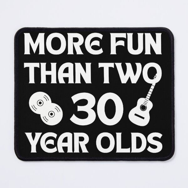 Item preview, More Fun Than Two 30 Year Olds Funny 60th Birthday Gift Clean Modern Design designed and sold by MargaretEveShop.