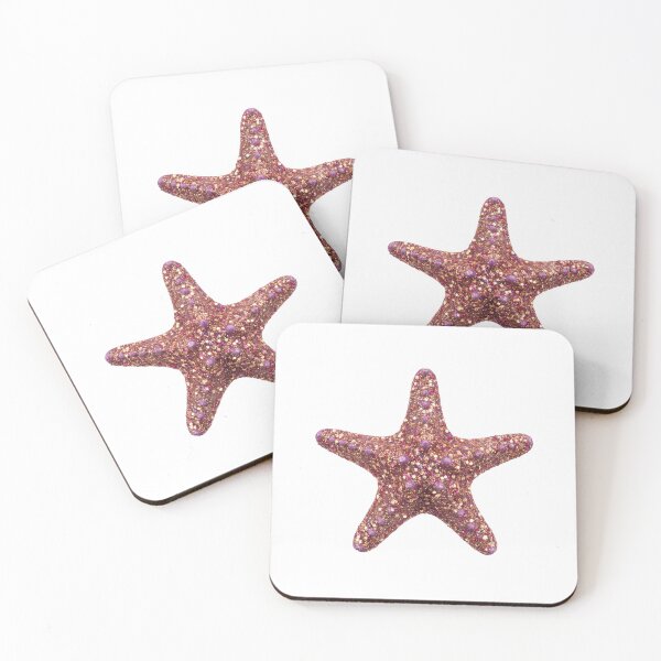 Item preview, Cute Glitter Starfish – Summer Beach Style designed and sold by SOUFIANE1991.