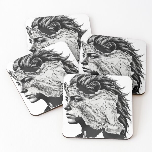 Item preview, Persian Soul – Woman Portrait with Iran Map Artistic Design designed and sold by HeleDesign1983.