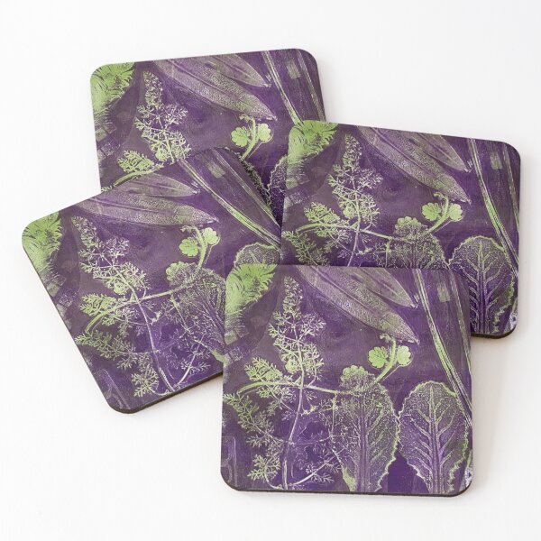 Item preview, The Leaves Have It Monoprint designed and sold by vallisrowe.