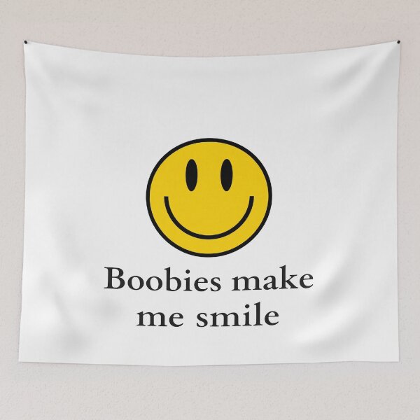 Item preview, Boobies Make Me Smile designed and sold by margamPagenberg.