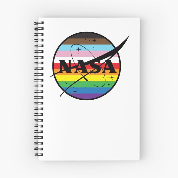 Item preview, Aeronautics and Space Logo (Meatball) with Rainbow Flag designed and sold by YonderAndBeyond.
