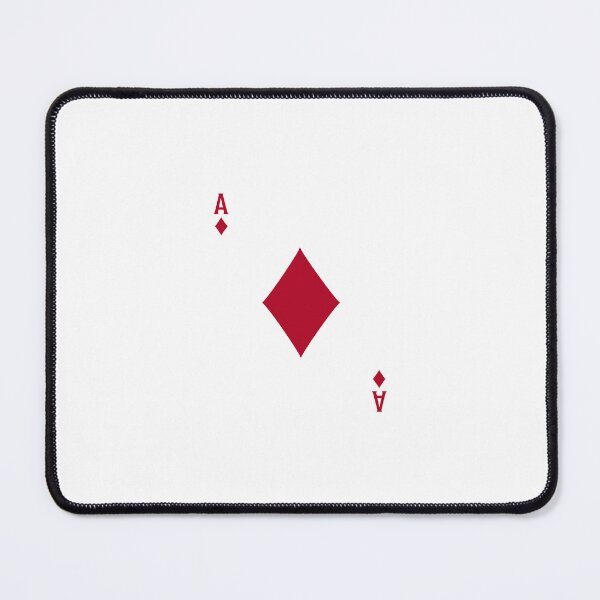 Item preview, ACE OF DIAMONDS DARK RED designed and sold by bembureda.