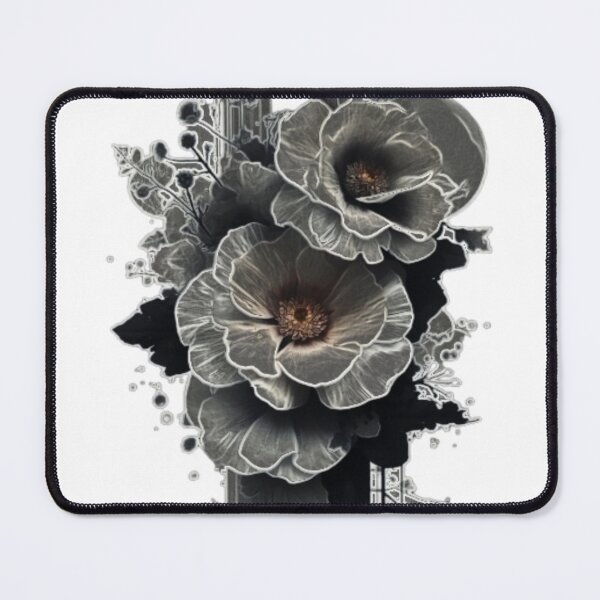 Item preview, Midnight Petals: Noir Botanical Fusion designed and sold by ERJKA.