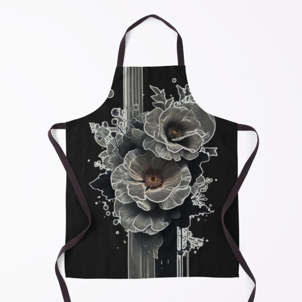Item preview, Midnight Petals: Noir Botanical Fusion designed and sold by ERJKA.