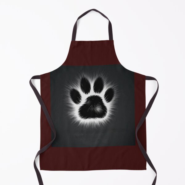 Item preview, Glowing Wolf Paw Print Graphic designed and sold by Buf79.