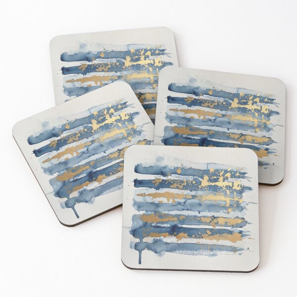 Item preview, Indigo Strata designed and sold by Monkeysalad.
