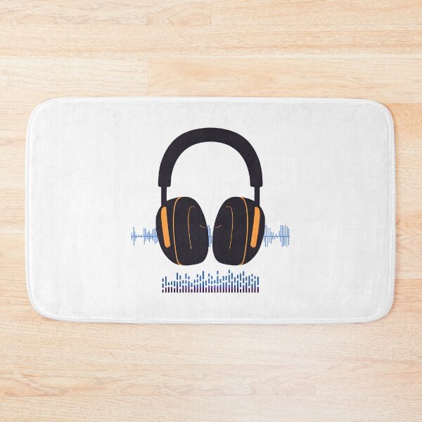 Item preview, Music headphones, soundwave and equalizer designed and sold by YEMIDELDESIGNS.