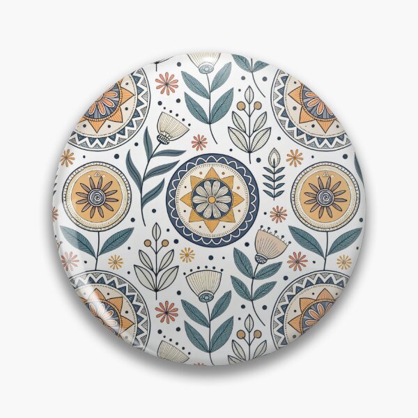 Item preview, Nordic Rosette Symbols | Scandinavian Folk Geometry designed and sold by Shuga-Design.