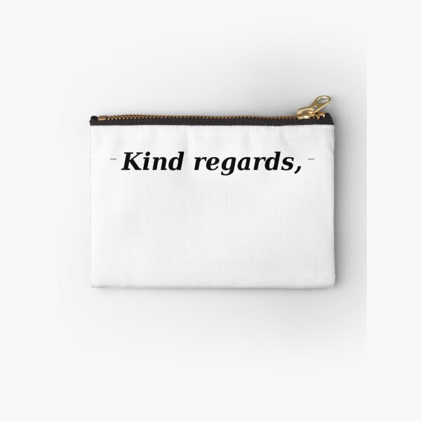Item preview, Best Regards Shirt – Minimalist Signature Tee – Business Style Aesthetic – Professional Outfit designed and sold by IrynaLineArt.